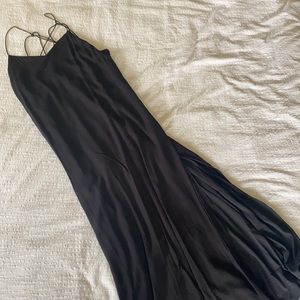 Tavik Willow Strappy Black Dress